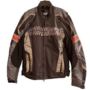 Genuine Harley Davidson Motorcycle Functional Reflective Jacket Illumination 360